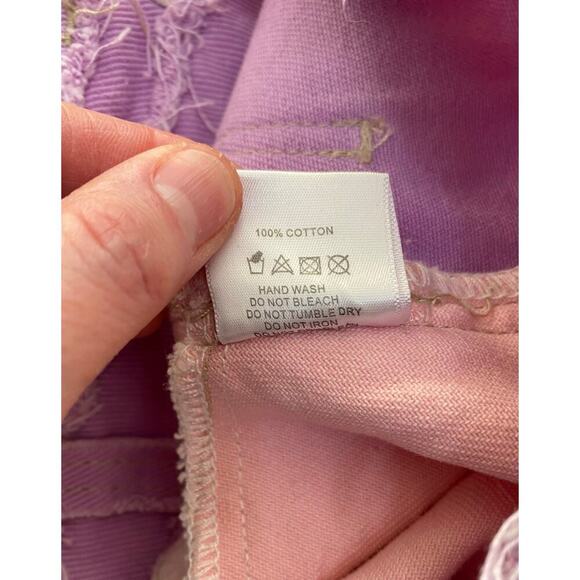 Jaded London Women's 28 Patchwork Raw Hem Boyfriend Fit Jeans - Picture 9 of 10